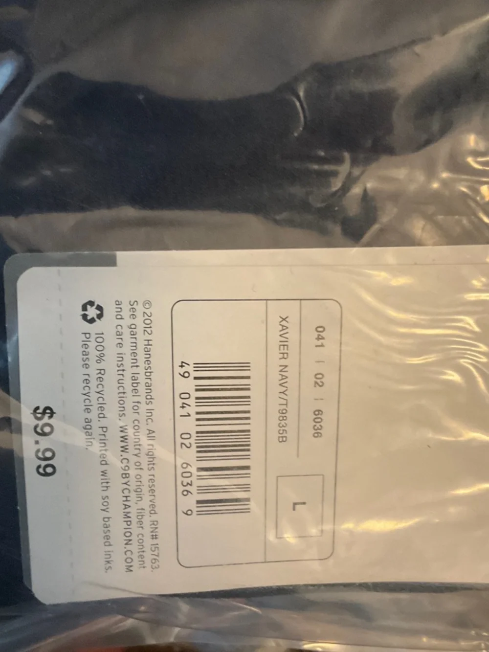 Champion Black Dri-Fit Performance Tee - Picture 2 of 3